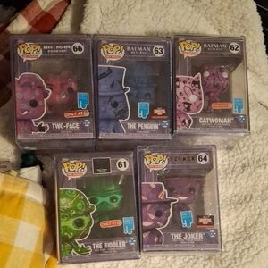 BRAND NEW! Funko Pop Batman Villains Set